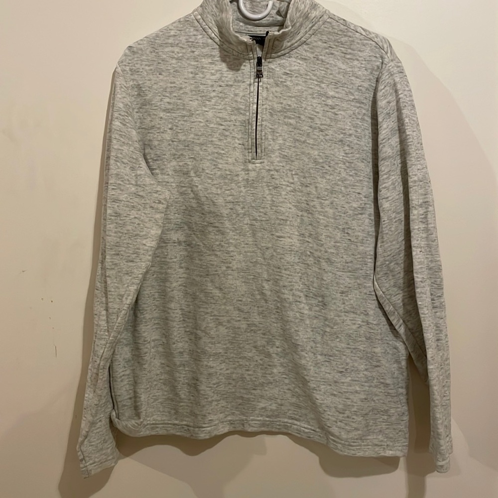 Banana Republic mens quarter zip sweatshirt